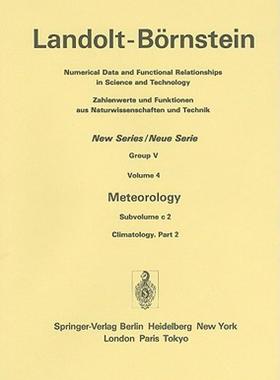 【预售】Meteorology: Subvolume C 2: Climatology. Part 2