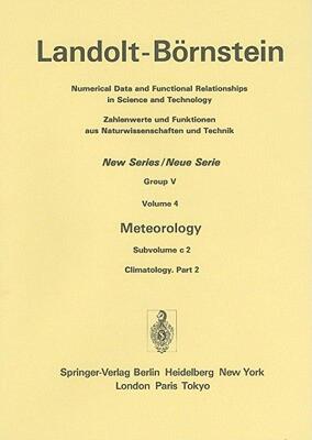 【预售】Meteorology: Subvolume C 2: Climatology. Part 2