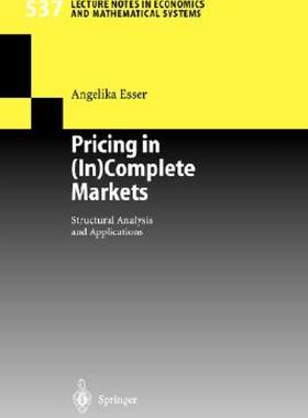 【预售】Pricing in (In)Complete Markets: Structural Analysis