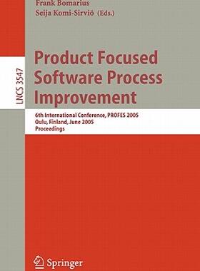 【预售】Product Focused Software Process Improvement: 6th