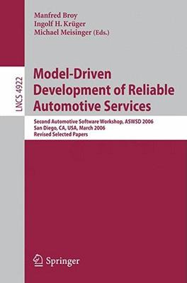 【预售】Model-Driven Development of Reliable Automotive
