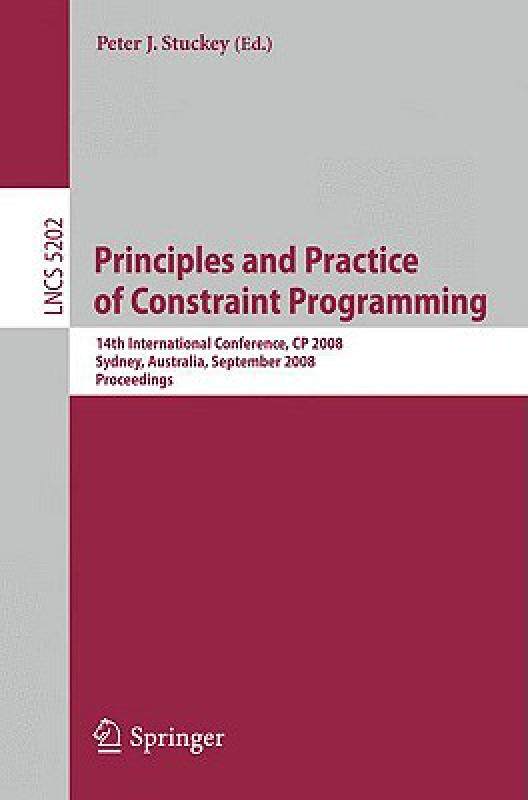 【预售】Principles and Practice of Constraint Programming: