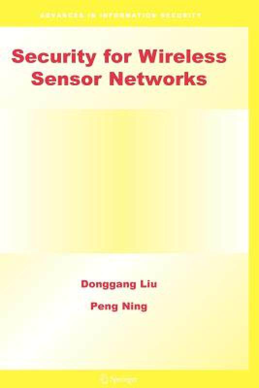 【预售】Security for Wireless Sensor Networks