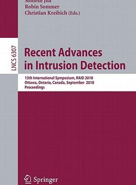【预售】Recent Advances in Intrusion Detection: 13th