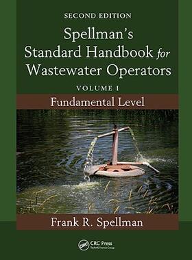 【预售】Spellman's Standard Handbook for Wastewater