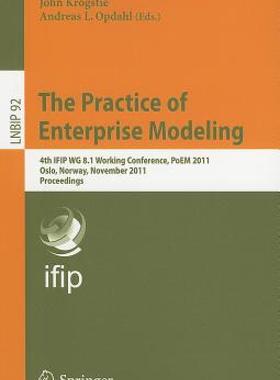 【预售】The Practice of Enterprise Modeling: 4th IFIP WG 8.1