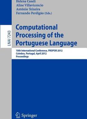 【预售】Computational Processing of the Portuguese Language: