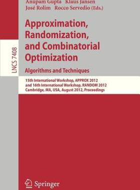 【预售】Approximation, Randomization, and Combinatorial