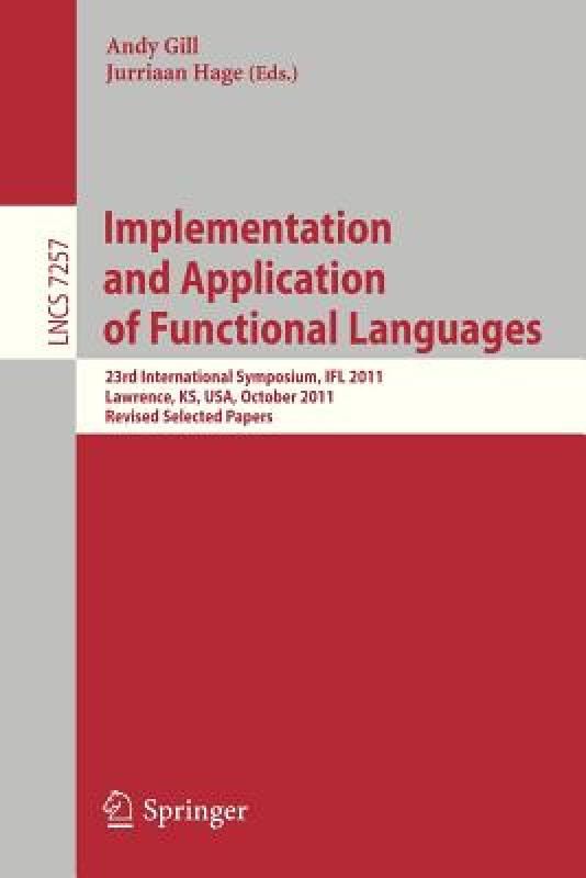 【预售】Implementation and Application of Functional