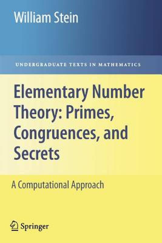 【预售】elementary number theory: primes, congruences, and