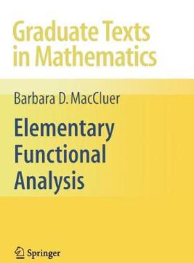 预订 【】Elementary Functional Analysis