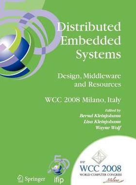 【预售】Distributed Embedded Systems: Design, Middleware and