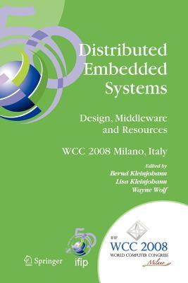 【预售】Distributed Embedded Systems: Design, Middleware and