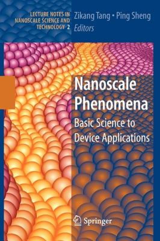 【预售】Nanoscale Phenomena: Basic Science to Device