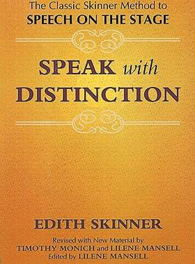【预售】Speak with Distinction: The Classic Skinner Method