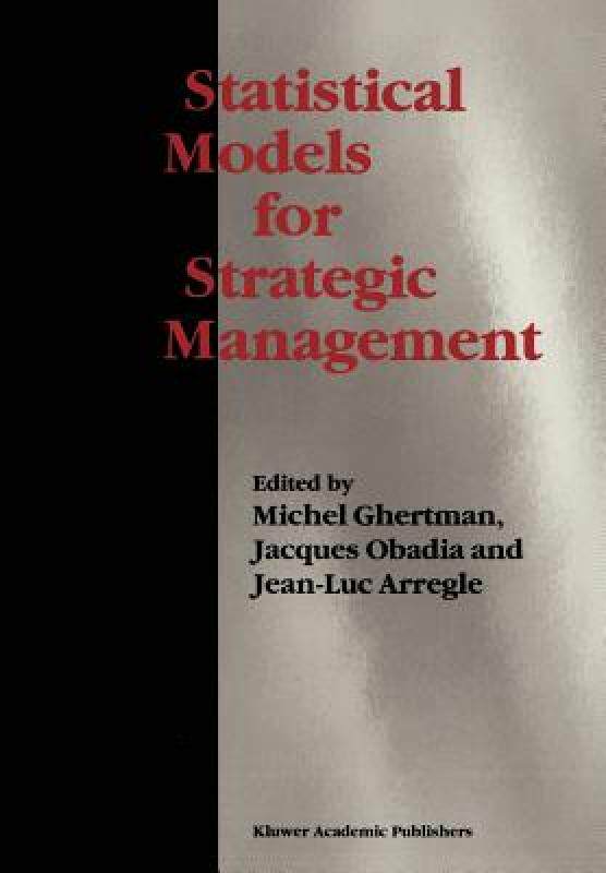 【预售】Statistical Models for Strategic Management