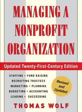 【预售】Managing a Nonprofit Organization: Updated
