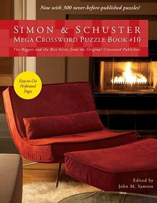 【预售】Simon & Schuster Mega Crossword Puzzle Book #10
