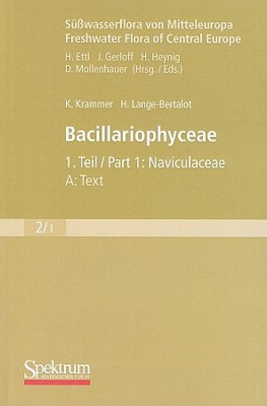 【预售】Bacillariophycea, 1: Teil: Naviculaceae, A: Text