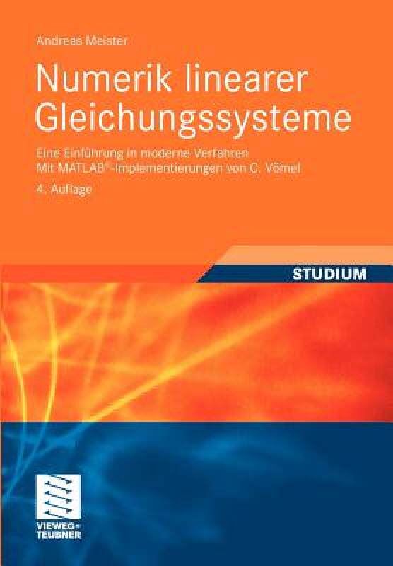 【预售】Numerik Linearer Gleichungssysteme: Eine Einfuhrung