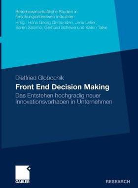 【预售】Front End Decision Making: Das Entstehen Hochgradig