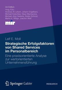 【预售】Strategische Erfolgsfaktoren Von Shared Services Im