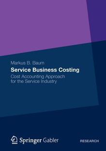 【预售】Service Business Costing: Cost Accounting Approach