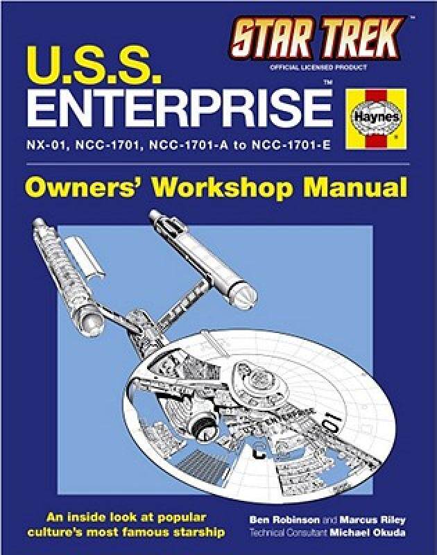 【预售】Star Trek: U.S.S. Enterprise Haynes Manual