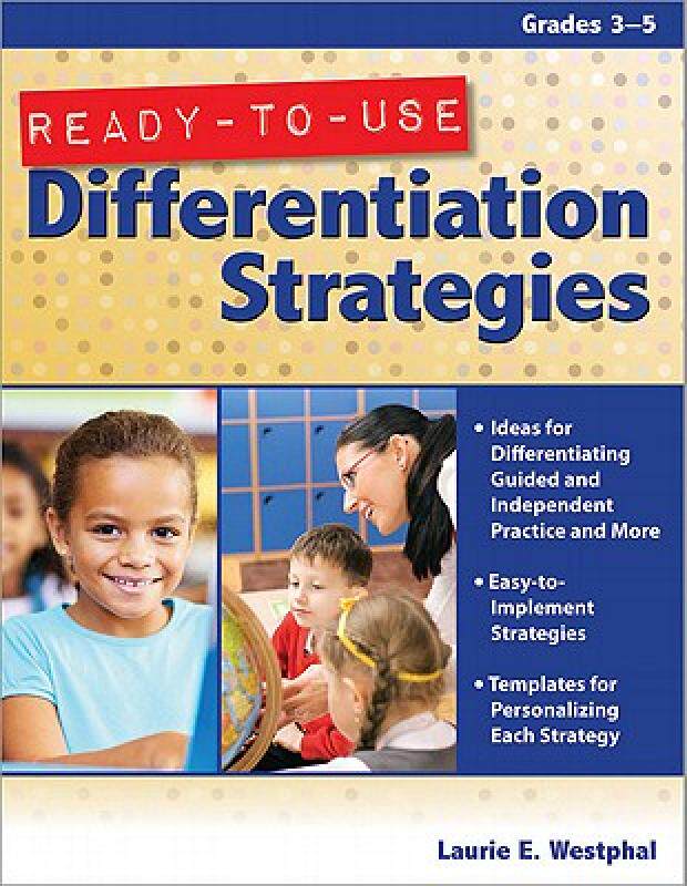 【预售】Ready-To-Use Differentiation Strategies, Grades 3-5