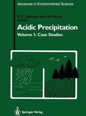 【预售】Acidic Precipitation: Case Studies