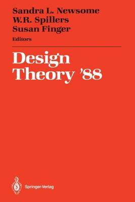 【预售】Design Theory 88: Proceedings of the 1988 Nsf