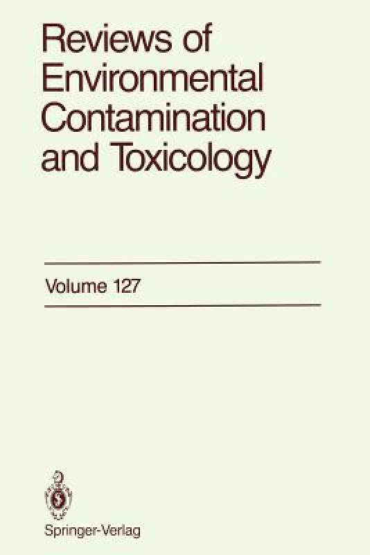【预售】Reviews of Environmental Contamination and
