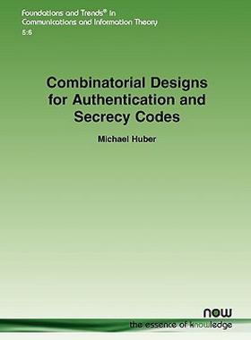 【预售】Combinatorial Designs for Authentication and Secrecy
