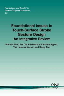 【预售】Foundational Issues in Touch-Surface Stroke Gesture