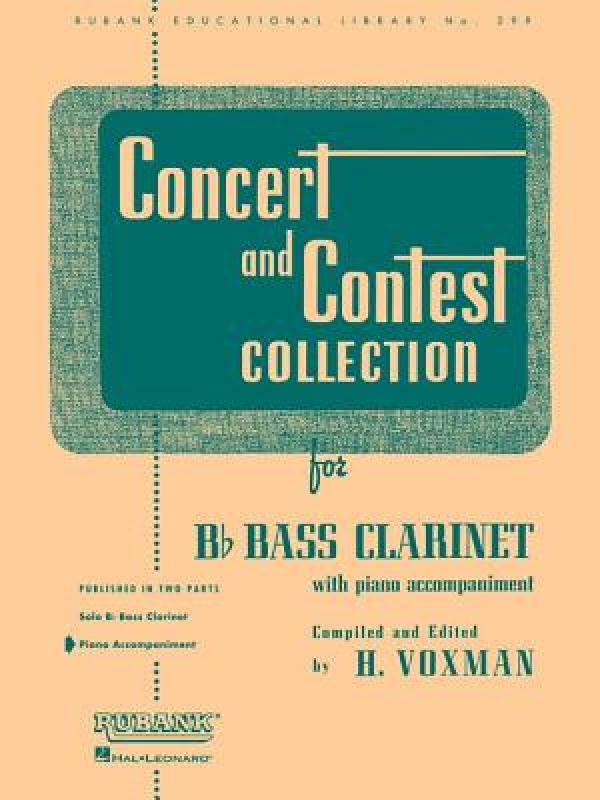 【预售】Concert and Contest Collection for B-Flat Bass