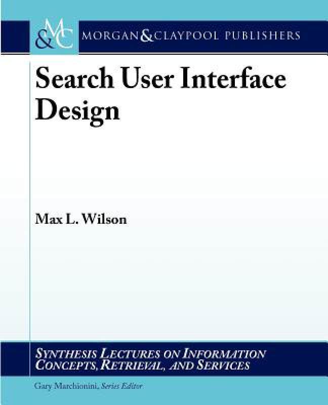 【预售】Search User Interface Design