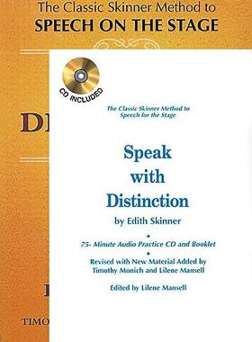【预售】Speak with Distinction: Book/CD/Booklet Package