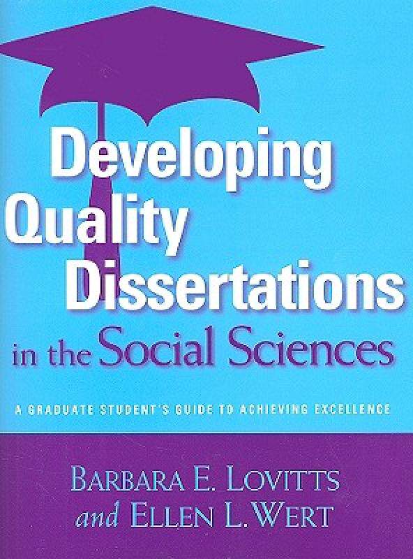 【预售】Developing Quality Dissertations in the Social