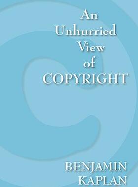 【预售】An Unhurried View of Copyright