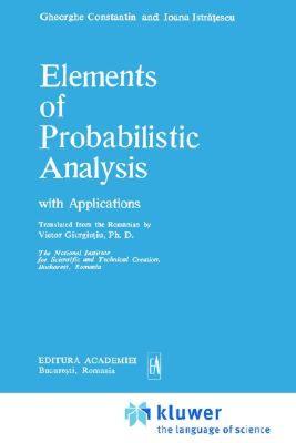 【预售】Elements of Probabilistic Analysis with