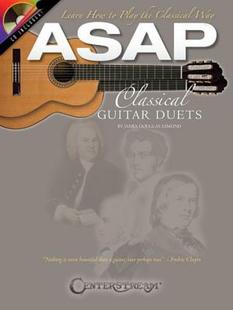 【预售】ASAP Classical Guitar Duets: Learn How to Play the