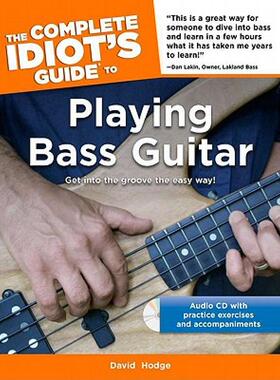 【预售】The Complete Idiot's Guide to Playing Bass Guitar