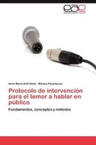 Pre-sale of Protocolo de Intervenci N Para El Temor a Hablar En
