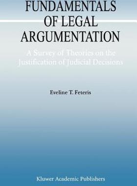 【预售】Fundamentals of Legal Argumentation: A Survey of