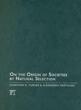 【预售】On the Origin of Societies by Natural Selection