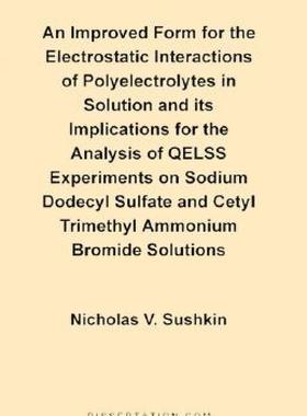 【预售】An  Improved Form for the Electrostatic Interactions