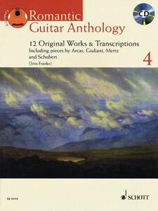 【预售】Romantic Guitar Anthology - Volume 4: 12 Original