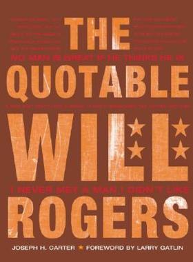 【预售】The Quotable Will Rogers