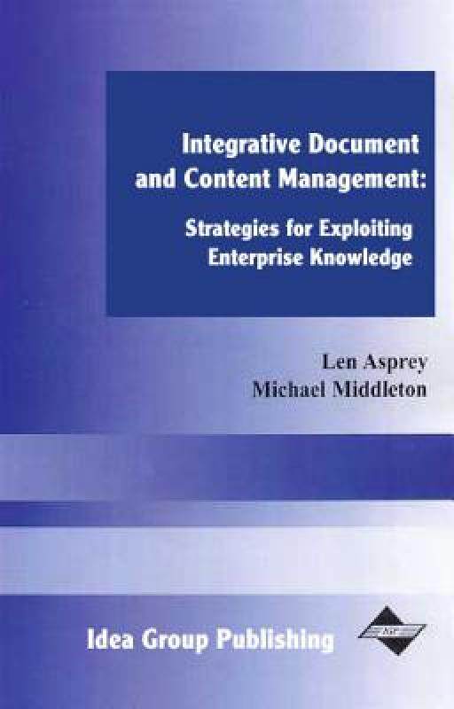 【预售】Integrative Document and Content Management: