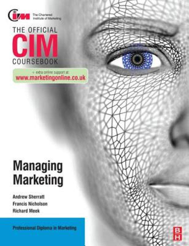 【预售】CIM Coursebook: Managing Marketing